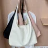 Abendtaschen Modetasche Achselhöhle Schulter für Mädchen Frauen Lady Geldbeutel Solid Farb Trendy Handtasche mit Achselhöhlen -Tasche tragen