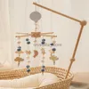 1pc Baby Baby Music Box Bed Bed Bell Toy Newborn Crib Hanging Holder Bracket Infant Ritate Musical Toys Boys and Girls HKD230817