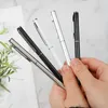 Flat Metal Ballpoint Pens For Writing Student Teacher Stationery School Supplies Office Accessories Simple Ball Point Pen