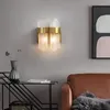 Wall Lamps Modern LED Crystal Bedside Light Living Room Bedroom Table Decor Lights El Aisle Corridor Luxury Sconces