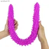 Anal Toys Super Long Dragon Scale Tentacle Anal Dildos Prostate Massage Double Head Fake Penis Women Lesbian Gay Masturbator Butt Plugs HKD230816