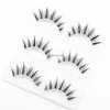 Falsche Wimpern 3/5pairs Falsches Wimpern süße weiche gefälschte Wimpern natürliche lange Wispy Lashes Cosplay Wimpern Manga Wimpern Make -up Wimpern Erweiterung HKD230817