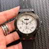 Orologio da uomo di lusso Sport in gomma morbida Sport giapponese VK Quartz Cronometro