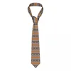 Bow Ties moda plemienna etniczna unisex krawat poliestr 8 cm