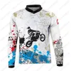 Cycling shirts bovent bovenaan motorfiets jerseys Moto XC Motorcycle Summer Mountain Bike Motocross Jersey XC BMX DH MTB T -shirtkleding 230817