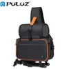 Camera bag accessories PULUZ Portable Outdoor Triangle Style SLR Camera Bag with Removable Lens Bag Sling Waterproof Backpack Shoulder Messenger Bags HKD230817