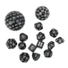 Sport Toys 15st Polyhedral Dice Set Acrylic D3 till D100 Table Gaming Dices för rollspel Games Party Supplies Intelligent Shape 230816