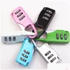 Other Household Sundries Mini Padlock For Backpack Suitcase Stationery Password Lock Student Children Travel Gym Locker Security Met Dhkdp