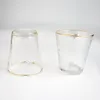 Weingläser 2 Stcs/Set 300 ml kreativer Glasbecher Häuserpaar trinken Phnom Penh Whiskey Cups Leichte Luxusdicke transparent