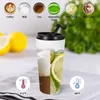 500 ml Sublimation Kaffeetasse mit Schraubendeckel leer Edelstahl isoliert Reisebecher Doppelwand Iced Travel Kaffeetasse für Frau und Mann DIY