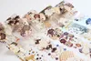 Lijmbanden 56Rolls Pet Mooi Bear Rabbit Flower Stationery Scrapbooking Decorate Sticker Transparant Gift Wrapping 2016 230816