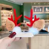 Christmas Decoration Headwear Elk Horn Hair Clip Children's Hair Accessories Hoop FY4340 AU17