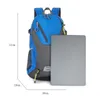 Skolväskor 40L stor kapacitet Casual ryggsäck Menwomen Waterproof Laptop Bag Handing Sport Cycling Travel 230817