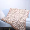 Filtar plysch ull soffa kasta filt leopard tryck fleece filtar för säng vinter varm flanell mjuk lyx faux päls filt täckning 230816