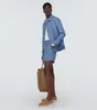 Designer Men Shorts Summer Italiaans Design Casual Short Pants Loro Piana Blue Linen Shorts Beach Wear