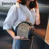 Hobo Jierotyx Frauen Umhängetasche Retro Kiss Lock Crossbody Taschen für weibliche farbige Diamantschalen -Taschen Clip Wallet PU Leder Handtaschen HKD230817