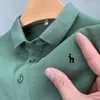 Herrpolos Hazzys Shirt Summer High End Business Casual Sports Polo Quality Short Sleeve Tshirt Tops Tees 230817