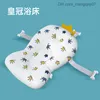 Badbuizen stoelen Baby Shower pad Pasgeboren Douche draagbare luchtkussen Crib Baby Anti-Skid Bathtub pad Veiligheid Badbad Bad Direct transport Z230817