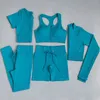 Tenues de yoga 2/3 / 5pc sur piste féminine de la survêtement de yoga sans couture