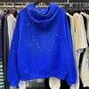 Mens Hoodies Sweatshirts 2023 New Sky Blue Sp5der Hoodie Womens Ihoodie Hip Hop Young Thug Spider World Wide 555555 Print Pullover Hoody LQLT