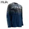 Koszule na świeżym powietrzu odzież męskie męskie bluza z długim rękawem ochronę UV oddychając topy letnie wędkarstwo Camisa 230816
