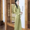Ethnic Clothing Chinese Style Vintage Dress Traditional Satin Cheongsam Qipao Elegant Party Oriental Folk Dance