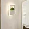 Lampe murale (WECUS) Plant d'art Light Simple Modern Bedside Creative Personality Aisle Living Room Corridor