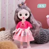 Dolls 17 cm Cinecressa carina 8cm 13 bambola congiunta vestito per bambini per bambini bambole Toybjd 230816