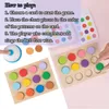 Sports Toys Montessori Direção colorida jogo de tabuleiro Infronte Casador de madeira Parentchild Pensamento interativo Treinamento Puzzle 230816