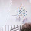 Zabawki dla niemowląt drewniane grzechotki dla niemowląt wełniane wełniane wiatrowe dzwonki do dzwonków do nerbown wiszące namiot dekoracje pielęgniarskie produkty dla niemowląt hkd230817