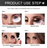 100pcs / Set Eye Makeup Polcils Disposy Eyeshadow Stickers Eyeliner Shield Greffted Couss Isolat Eyelash Repose Patches E117