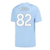 5xl 23/24 9#Haaland Grealish Soccer Jerseys Sterling Manchester Mahrez Bruyne Phillips Cities Grealish de Foden Joao 23 24 fans Player Kids Socks Football Shirt