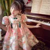 Robes d'été pour filles, robe de princesse Cheongsam occidentale à la mode, nouvelle collection pour enfants
