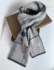 2023 Nouveaux hommes Vérification simple Écharpe en laine Classic Scarf Châle enveloppe chaude d'hiver écharpes