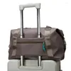 Duffel Bags Водонепроницаемые оксфордские легкие сумочка женщины путешествовать по плечам мужчина мужски для жены