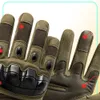 Tactical Full Finger Men Gants Screen Screen Paintball Aioft Hard Knuckle Outdoor Couding Riding Army Combat Gants210F4181271