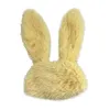 Tuzak şapkaları uzun tavşan kulakları şapka sahte kürk tavşan şapkası uzun kulak şapka peluş tavşan kulak şapka sevimli komik kafataları beanie tavşan beanie şapka 230817
