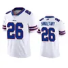 Buffalo Bills Herren 17 Josh Allen 88 Dawson Knox 26 Devin Singletary 14 Stefon Diggs Damen Jugend NFL White Custom Vapor Limited Trikot