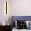 Wall Lamp Modern Led Line Light 40CM 10W 220V Aluminum Acrylic Bedside Bedroom Living Room Background Corridor Stair Porch