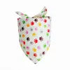 Dog Apparel Puppy Pet Bandana Colar Collar Trey Bow Algodão mais elegante FY5981 AU17