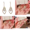 Stud Ins Fashion Designer Front Back Double Sided Luxury Rhinestone Diamonds Pearl Earrings For Woman Girls Epwvk Vhaea Drop Delivery Dhtml