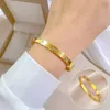 Original Designer for Girlsl Women Diamond Bracelet Elegant Love Plated Gold Bangles Titanium Steel Bracelet Fashion Jewelry Lady