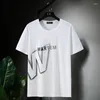 Men's T Shirts Large Size T-shirts Oversize 10XL 11XL Cotton Lycra Print Husband Short Sleeve Big Clothes Plus 6XL 5XL Top Tee Male