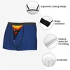 Underpants Unlocked Zipper Showing Space And Planets Men Underwear Boxer Shorts Panties Humor Breathable For Male