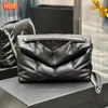 YS Travesseiro bolsa de couro de alta qualidade loulou bolsa de designer bolsa de brinquedo totes bolsa de corrente de prata Bolsa de camurça v aba de alta qualidade hobo nikki designer mulher bolsa 10a