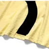 Polos męski kapital japoński styl fala pasująca do koloru bawełnianego kołnierza ślimaka mężczyźni i kobiety luźne wygodne koszulka polo