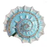 Sieraden zakjes zakken zakjes 2022 blauwe conch shell doos creatieve snuisterij verzamelringhouder opslagcontainer cadeau home dhknc