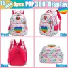 Bolsas escolares Bikab School Sacos 3 em 1 Sacos infantis para meninas Kawaii Backpack Sacos infantis à prova d'água para meninas de 16 "sacos para meninas Bag 230816