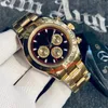 Lyxiga herrar titta på high-end designer automatisk rörelse titta på rostfritt stål titta svart urtavla designer watchcaijiaminwatch boxaaa titta lyx titta på aaa titta