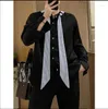 Men's Casual Shirts G0896 Fashion 2023 Runway Luxury European Design Party Style Clothing